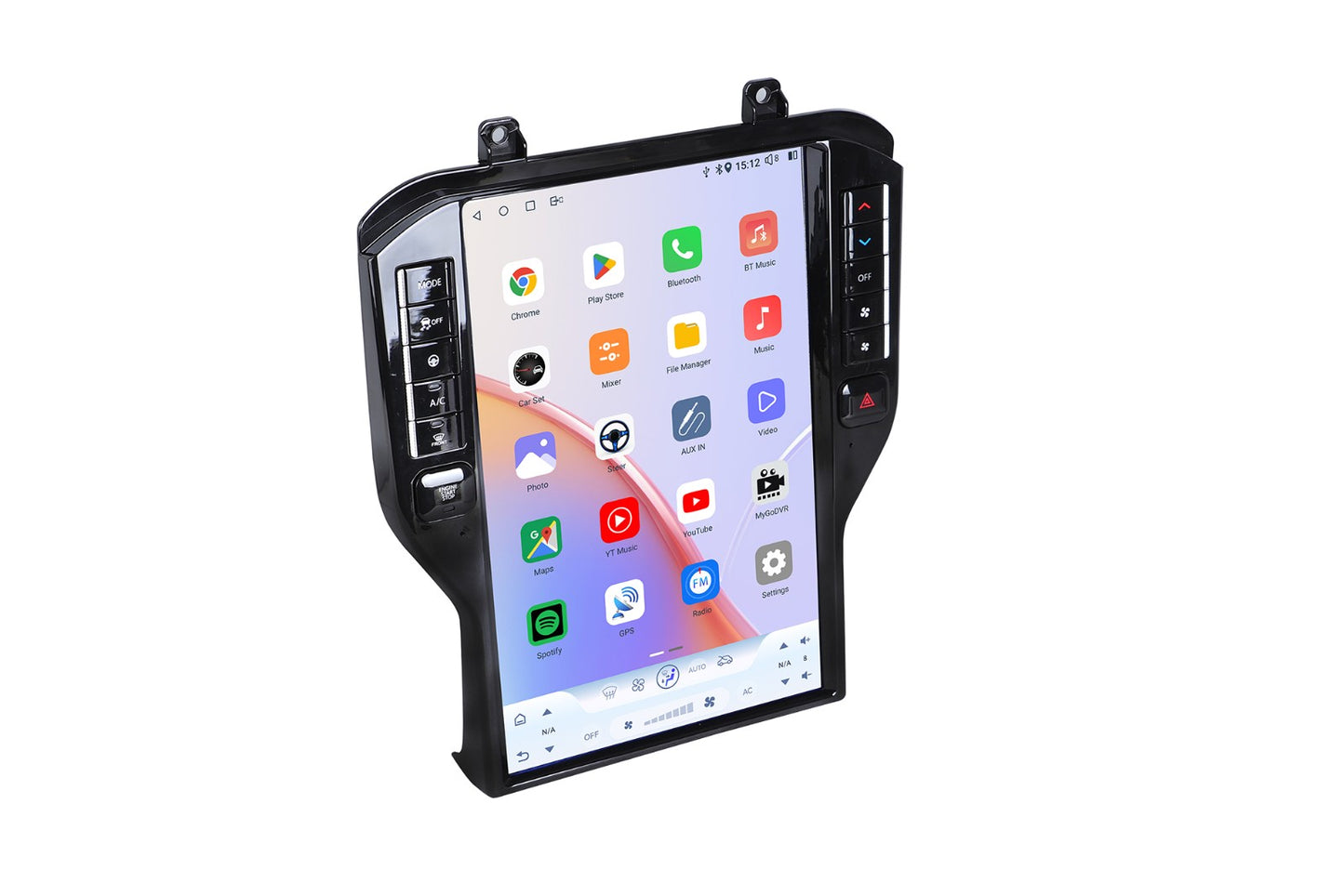 Pentohoi 14.5 inch for Ford Mustang 2015-2022 Car Radio Upgrade Android Stereo Replacement Touch Screen 8 core CPU Tesla Vertical Screen Style Support Carplay and Android Auto DSP 5G WiFi