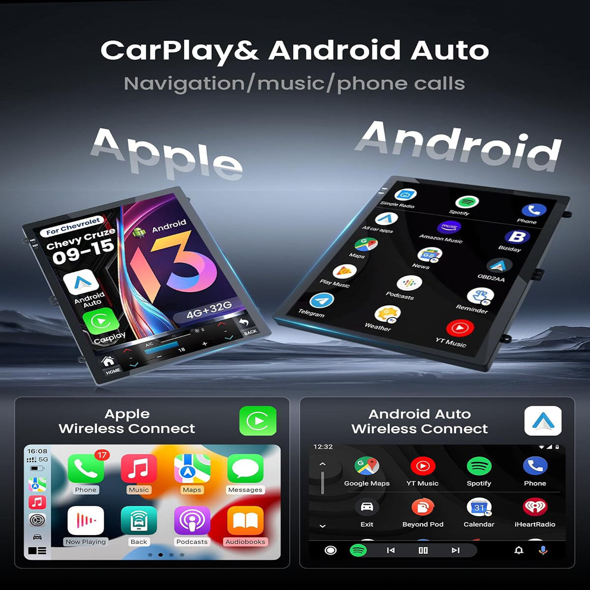 Pentohoi for Jeep Wrangler 2011-2017 Car Radio Upgrade Android Stereo Replacement Touch Screen 8 core CPU Tesla Vertical Screen Style Support Carplay and Android Auto DSP 5G WiFi