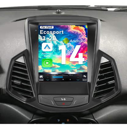 Pentohoi for Ford Ecosport 2013-2020 Car Radio Upgrade Android  Stereo Replacement Touch Screen 8 core CPU Tesla Vertical Screen Style Support Carplay and Android Auto DSP 5G WiFi