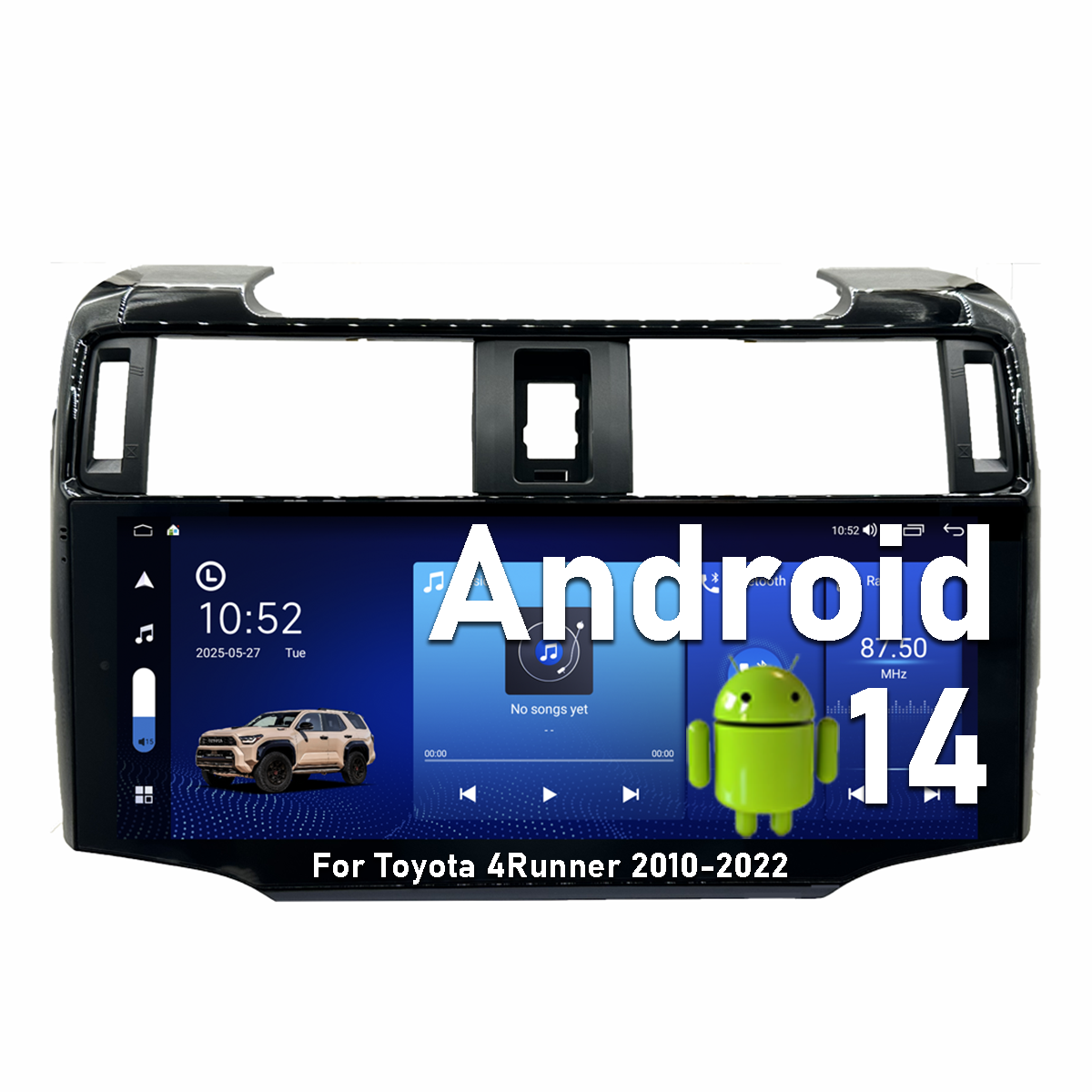 Pentohoi for Toyota 4Runner 2010-2022 Car Radio Upgrade Android  Stereo Replacement Touch Screen 8 core CPU Tesla Vertical Screen Style Support Carplay and Android Auto DSP 5G WiFi