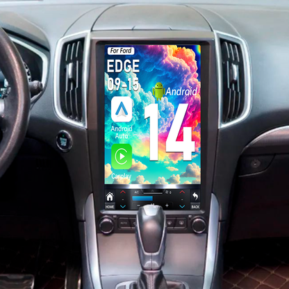 Pentohoi for Ford Edge 2009- 2015 Car Radio Upgrade Android  Stereo Replacement Touch Screen 8 core CPU Tesla Vertical Screen Style Support Carplay and Android Auto DSP 5G WiFi