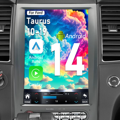 Pentohoi for Ford Taurus 2010-2019 Car Radio Upgrade Android  Stereo Replacement Touch Screen 8 core CPU Tesla Vertical Screen Style Support Carplay and Android Auto DSP 5G WiFi
