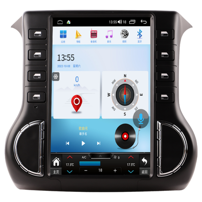 Pentohoi for Jeep Wrangler 2011-2017 Car Radio Upgrade Android  Stereo Replacement Touch Screen 8 core CPU Tesla Vertical Screen Style Support Carplay and Android Auto DSP 5G WiFi