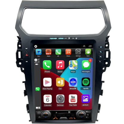 Pentohoi for Ford Explorer 2011-2019 Car Radio Upgrade Android  Stereo Replacement Touch Screen 8 core CPU Tesla Vertical Screen Style Support Carplay and Android Auto DSP 5G WiFi