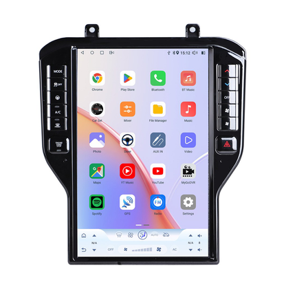 Pentohoi 14.5 inch for Ford Mustang 2015-2022 Car Radio Upgrade Android  Stereo Replacement Touch Screen 8 core CPU Tesla Vertical Screen Style Support Carplay and Android Auto DSP 5G WiFi