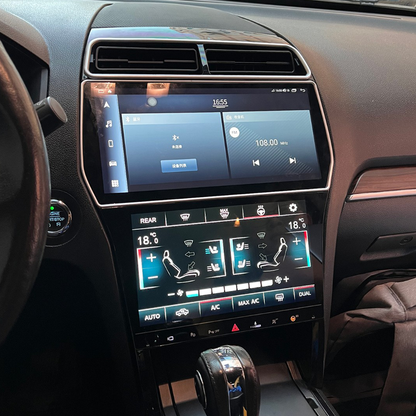 Pentohoi for Ford Explorer 2011-2019 Car Radio Upgrade Android  Stereo Replacement Touch Screen 8 core CPU Tesla Vertical Screen Style Support Carplay and Android Auto DSP 5G WiFi