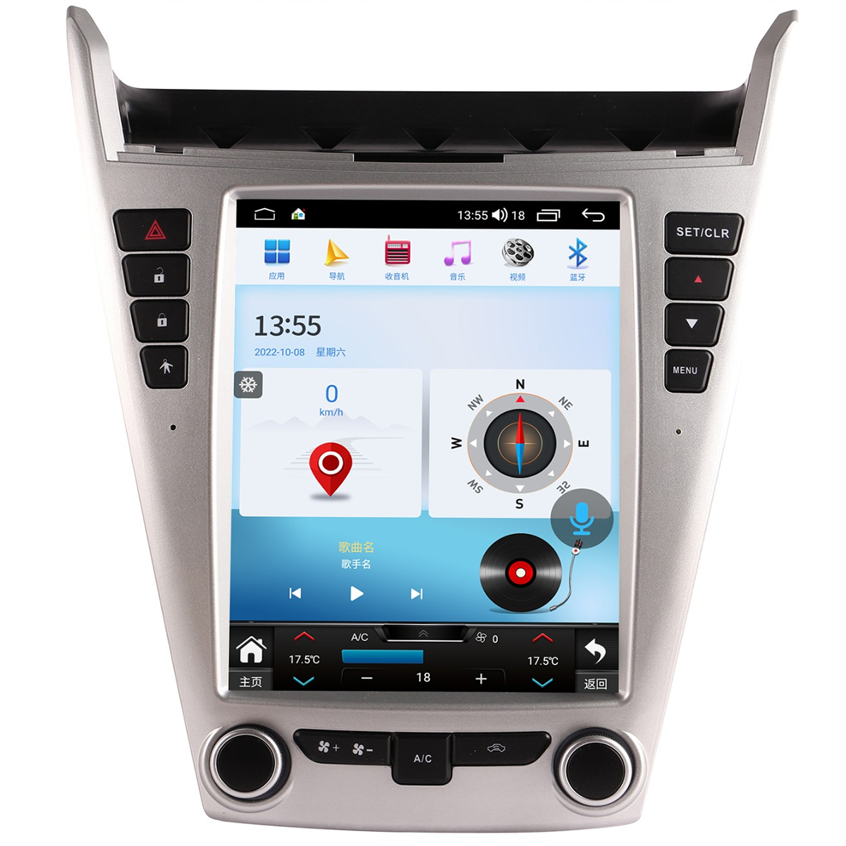 Pentohoi for Chevrolet Equinox Explorer 2009-2017 Car Radio Upgrade Android  Stereo Replacement Touch Screen 8 core CPU Tesla Vertical Screen Style Support Carplay and Android Auto DSP 5G WiFi