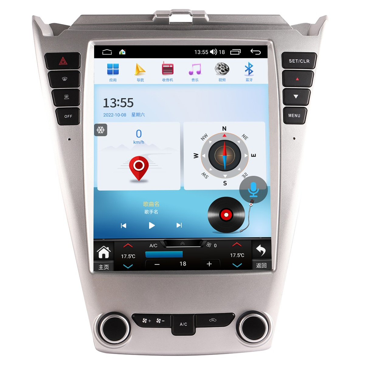 Pentohoi for Chevrolet Equinox Explorer 2009-2017 Car Radio Upgrade Android  Stereo Replacement Touch Screen 8 core CPU Tesla Vertical Screen Style Support Carplay and Android Auto DSP 5G WiFi