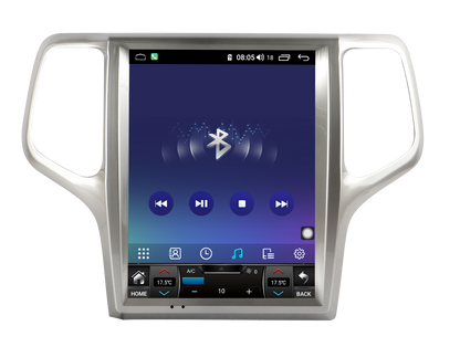 Pentohoi for Jeep Grand Cherokee 2008-2013 Car Radio Upgrade Android  Stereo Replacement Touch Screen 8 core CPU Tesla Vertical Screen Style Support Carplay and Android Auto DSP 5G WiFi
