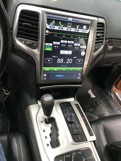 Pentohoi for Jeep Grand Cherokee 2008-2013 Car Radio Upgrade Android  Stereo Replacement Touch Screen 8 core CPU Tesla Vertical Screen Style Support Carplay and Android Auto DSP 5G WiFi