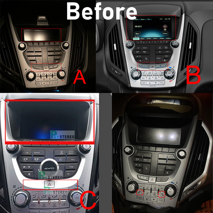 Pentohoi for Chevrolet Equinox Explorer 2009-2017 Car Radio Upgrade Android  Stereo Replacement Touch Screen 8 core CPU Tesla Vertical Screen Style Support Carplay and Android Auto DSP 5G WiFi