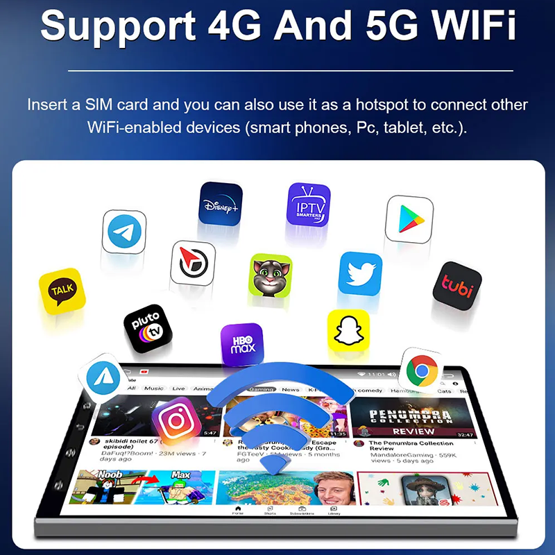 Pentohoi for Renault Dokker 2012 - 2022 Car Radio Upgrade Android  Stereo Replacement Touch Screen 8 core CPU Tesla Vertical Screen Style Support Carplay and Android Auto DSP 5G WiFi