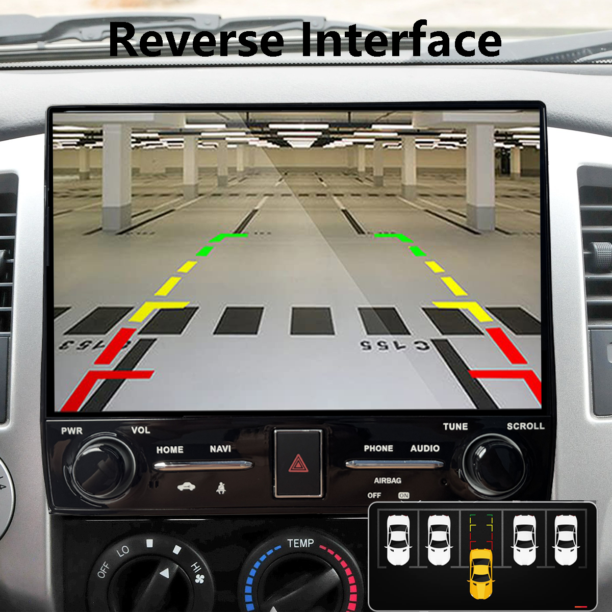 Pentohoi for Toyota Tacoma 2005-2015 Car Radio Upgrade Android  Stereo Replacement Touch Screen 8 core CPU Tesla Vertical Screen Style Support Carplay and Android Auto DSP 5G WiFi