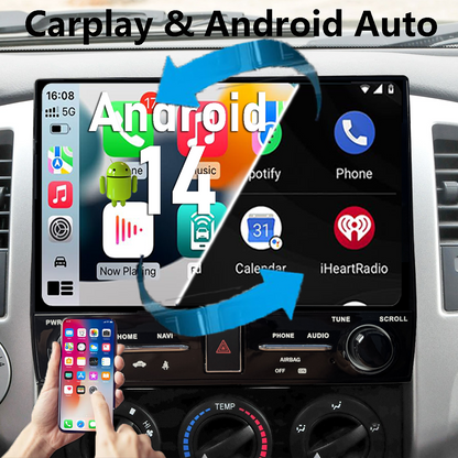 Pentohoi for Toyota Tacoma 2005-2015 Car Radio Upgrade Android  Stereo Replacement Touch Screen 8 core CPU Tesla Vertical Screen Style Support Carplay and Android Auto DSP 5G WiFi