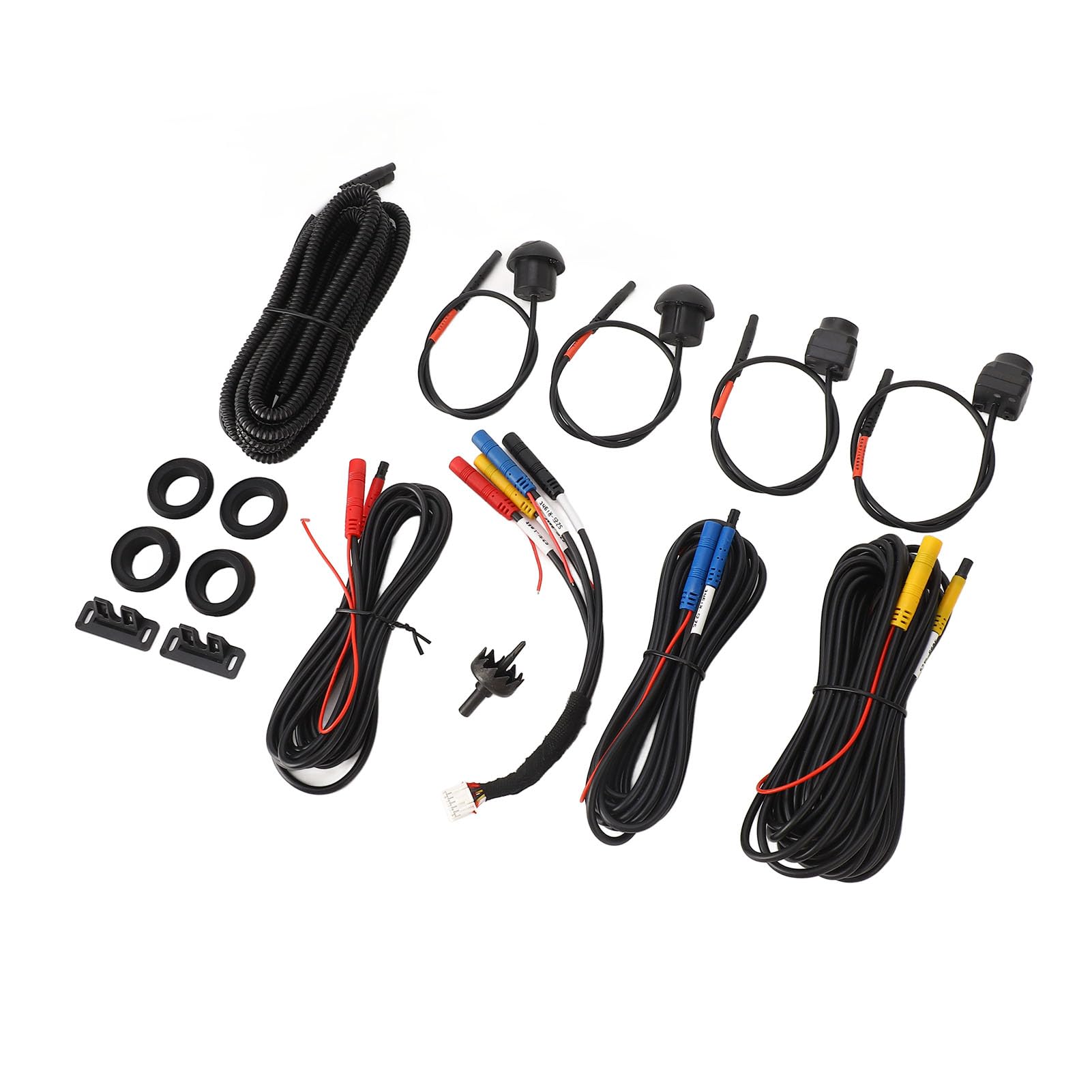 Pentohoi 360-Degree Panoramic Camera System for Android, 3D 1080P, with Mounting Accessories and Video Cables