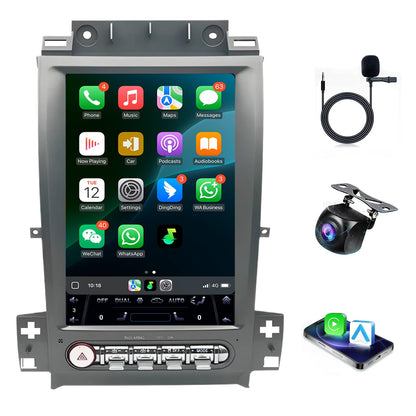 Pentohoi for Ford Taurus 2010-2019 Car Radio Upgrade Android  Stereo Replacement Touch Screen 8 core CPU Tesla Vertical Screen Style Support Carplay and Android Auto DSP 5G WiFi