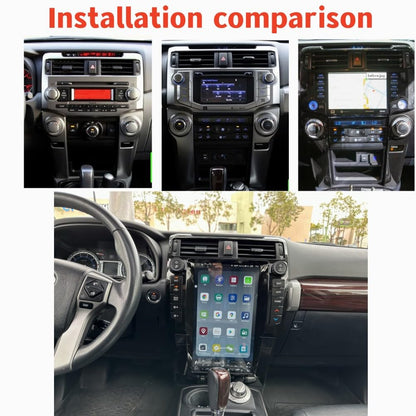 Pentohoi for Toyota 4Runner 2010-2022 Car Radio Upgrade Android  Stereo Replacement Touch Screen 8 core CPU Tesla Vertical Screen Style Support Carplay and Android Auto DSP 5G WiFi