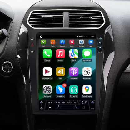 Pentohoi for Ford Explorer 2011-2019 Car Radio Upgrade Android  Stereo Replacement Touch Screen 8 core CPU Tesla Vertical Screen Style Support Carplay and Android Auto DSP 5G WiFi