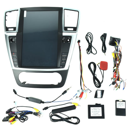 Pentohoi for Mercedes Benz GL ML Class W164 X164 ML350 ML500 ML280 GL320 GL350 GL450 2012-2015 Car Radio Upgrade Android  Stereo Replacement Touch Screen 8 core CPU Tesla Vertical Screen Style Support Carplay and Android Auto DSP 5G WiFi