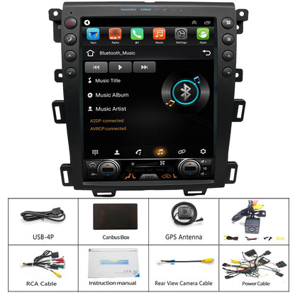 Pentohoi for Ford Edge 2011-2014 Car Radio Upgrade Android  Stereo Replacement Touch Screen 8 core CPU Tesla Vertical Screen Style Support Carplay and Android Auto DSP 5G WiFi