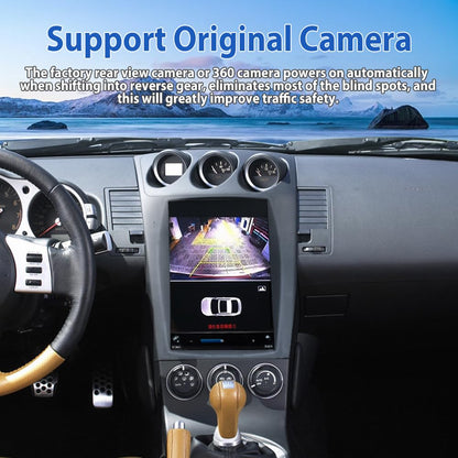 Pentohoi for Nissan 350Z 2003-2007 Car Radio Upgrade Android  Stereo Replacement Touch Screen 8 core CPU Tesla Vertical Screen Style Support Carplay and Android Auto DSP 5G WiFi